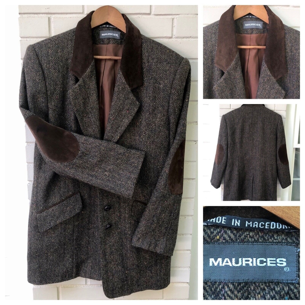 Maurices Brown and Tan Trench Coat